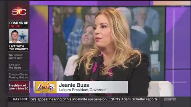 Jeanie Buss Goes In On "Losers" Who Don't Want To Play With Kobe