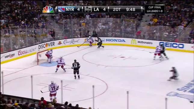 The Kings Beat The Rangers In Double Overtime