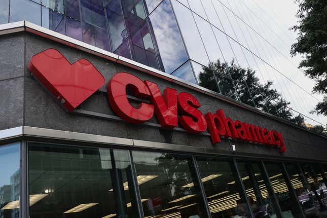 CVS has over 9,000 locations across the country.