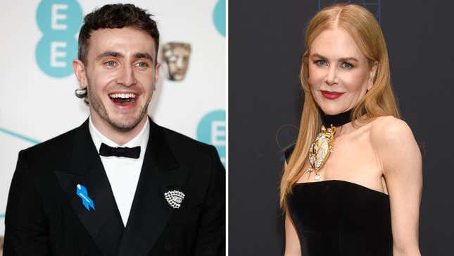 Image for article titled Paul Mescal Met Nicole Kidman in His Sweaty Underwear