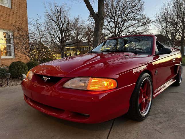 Image for article titled At $29,700, Will This 1995 Mario Andretti Edition Ford Mustang GT Hit The Winner&#39;s Circle?
