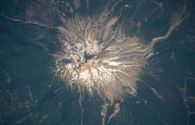 Photos of what Earth's mountains looks like from space