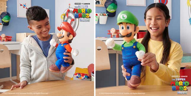 2023 JAKKS The Super Mario Bros. Movie - Figurine BOWSER avec effets de  respirat