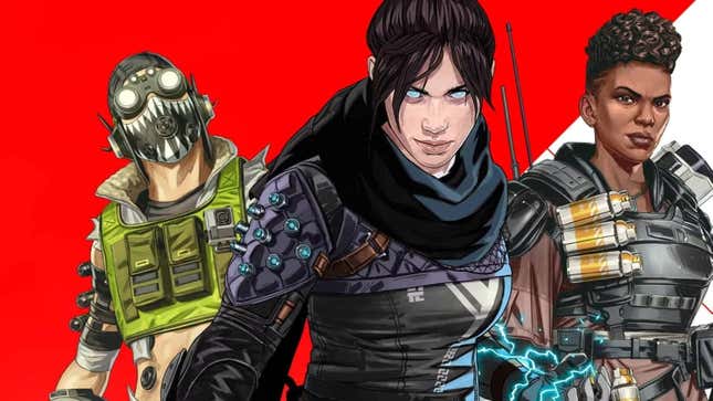 Apex Legends appear in the game's art. 