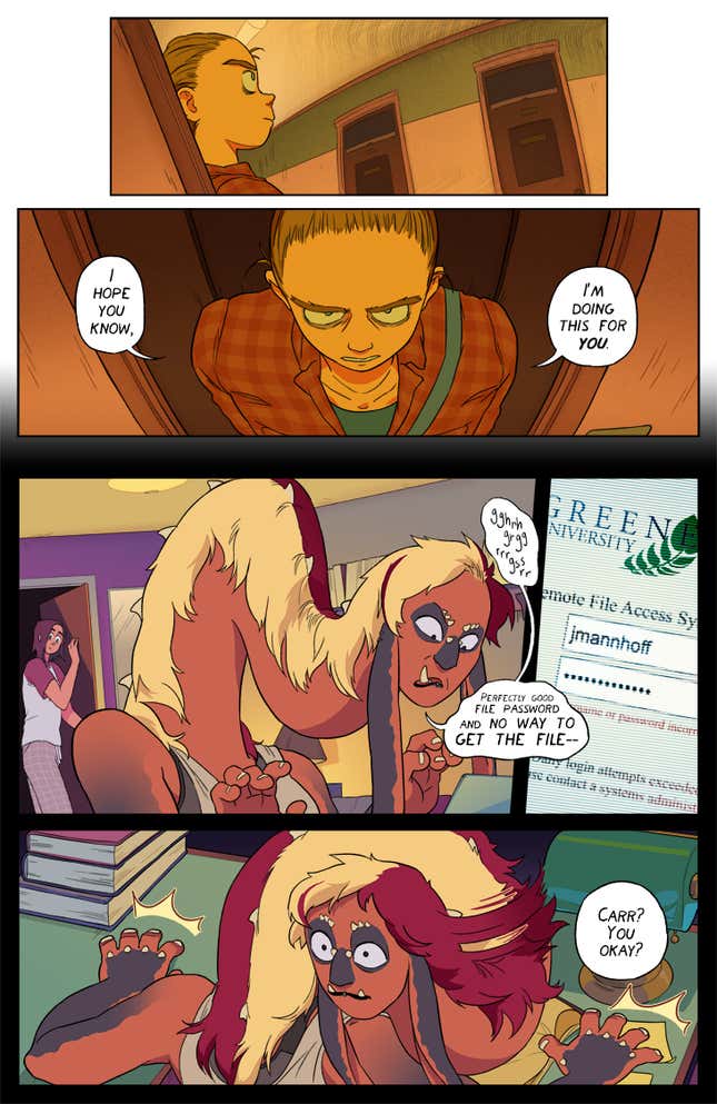 Image for article titled Suzanne Geary’s webcomic Brainchild is monstrously compelling