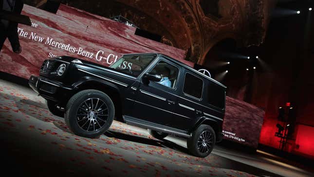 Image for article titled Mercedes-Benz Planning Compact G-Class for 2026: Report