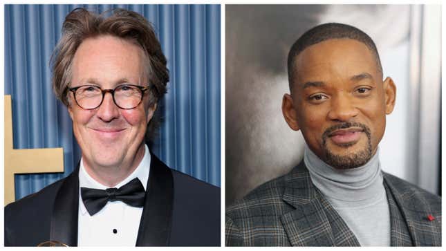 Will Smith, creator of “Slow Horsemen,” left; Will Smith, actor and producer.