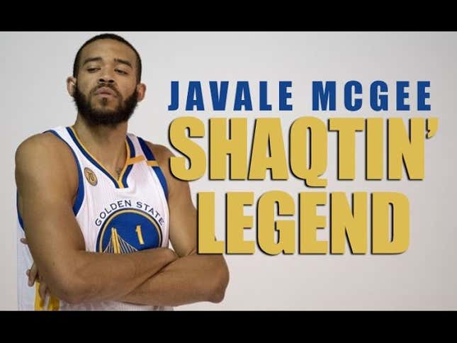 JaVale McGee Is Now A Guy With A Championship Ring