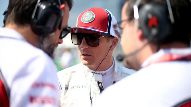 Image for article titled F1 World Champion Kimi Raikkonen On Sports: &#39;Drinking Is Probably Safer&#39;