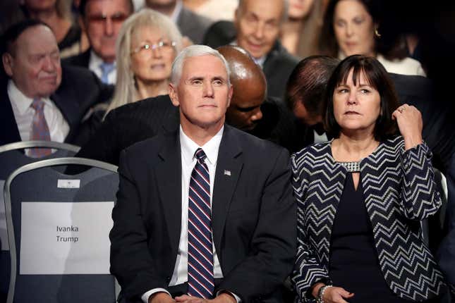 Image for article titled Introducing Mother Pence's Evangelical Glow Up