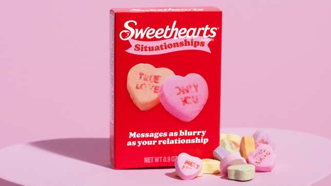 Sweethearts new Situationships candy for Valentine's Day 2024
