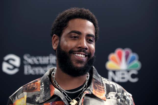 Jharrel Jerome attends the 2020 Billboard Music Awards, broadcast on October 14, 2020 in Los Angeles, California.