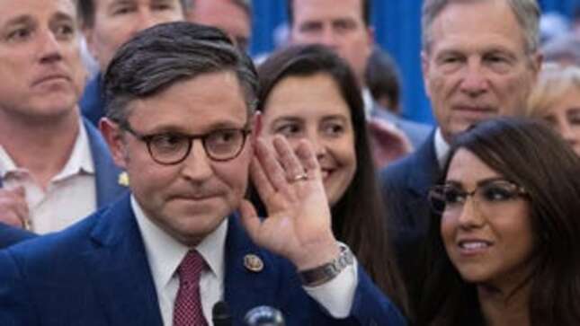 New Speaker Mike Johnson Wants Women to Pop Out 'Able-Bodied Workers,' Blames School Shootings on Abortion