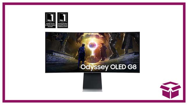 Image for article titled Buy This Samsung Odyssey G8 For 51% Off, Get a Viewfinity Monitor for Free