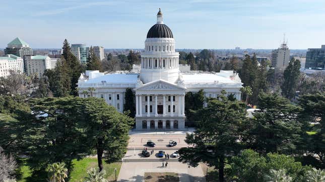  The California State Capitol in Sacramento.