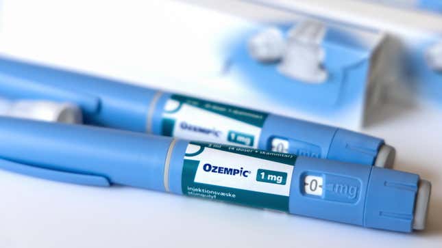 Injection pens of Novo Nordisk’s Ozempic, approved to treat type 2 diabetes.