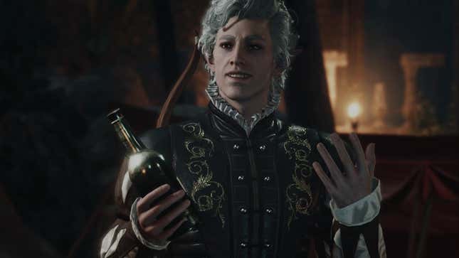 Image for article titled Baldur's Gate 3's Astarion Talks D&D, Acting, and Yes, Bear Sex
