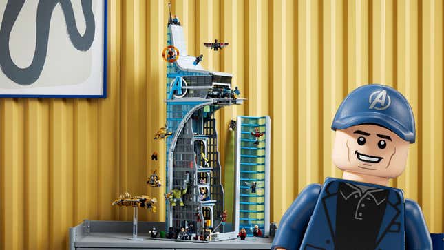 Lego Reveals 5,200-Piece Marvel Avengers Tower With Kevin Feige