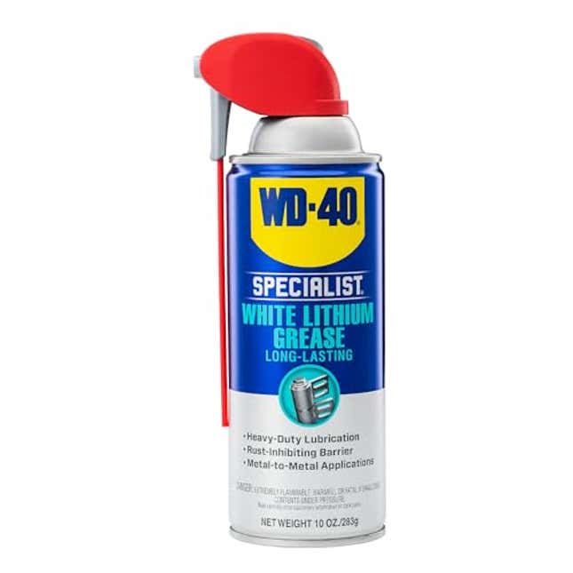 WD-40 Specialist White Lithium Grease Spray with SMART STRAW SPRAYS 2 ...