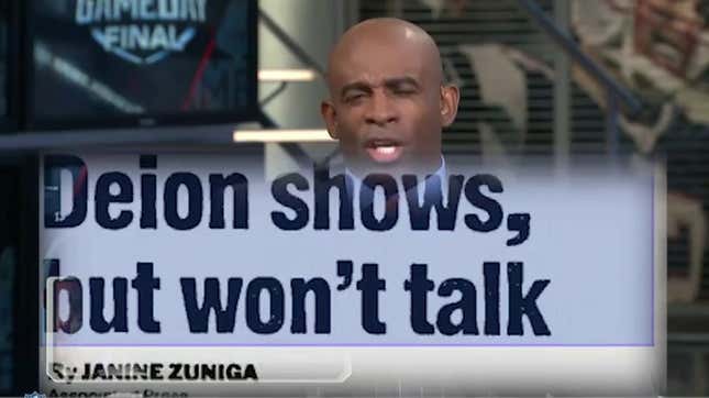 Deion Sanders Says Vontaze Burfict "Owes The Media" Answers