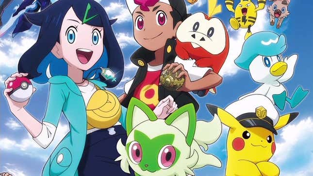 Ash in anime pokémon sword and shield! 