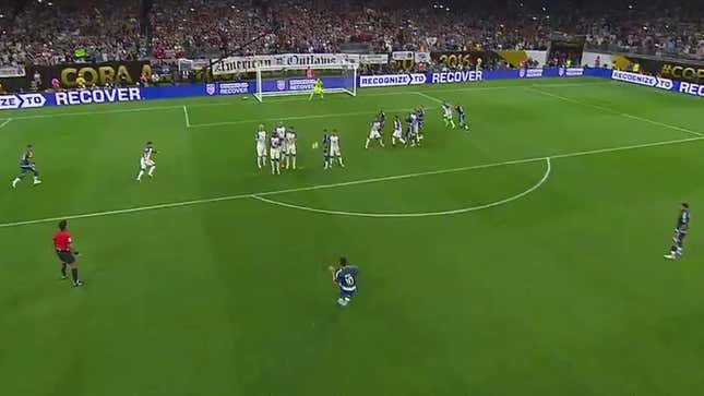 Lionel Messi Puts U.S. In The Trash With Incredible Free Kick