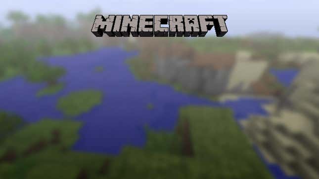 Image for article titled Minecraft Players Think They&#39;ve Found The Game&#39;s Title Screen World