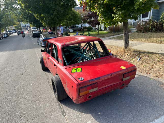 Image for article titled Here&#39;s How My Honda-Powered Lada With A BRZ Chassis Made It To The Empire Hill Climb