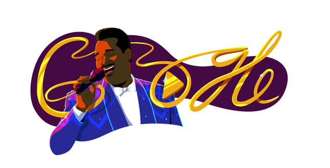 Google Doodles celebrates Luther Vandross’ 70th Birthday with Artwork by Sam Bass.