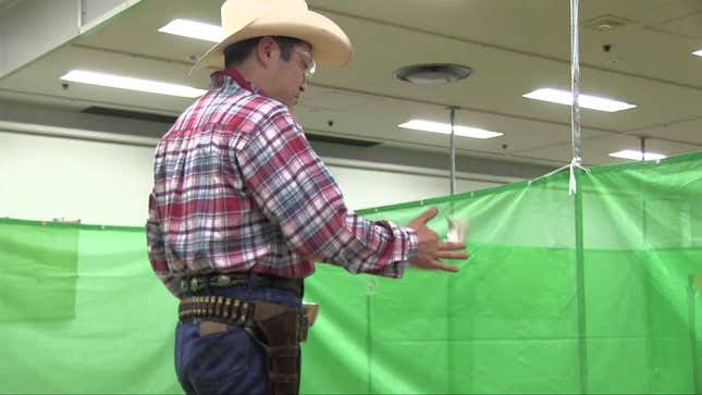 <i>Metal Gear</i> Motion Capture Actor Is Excellent At Twirling Guns