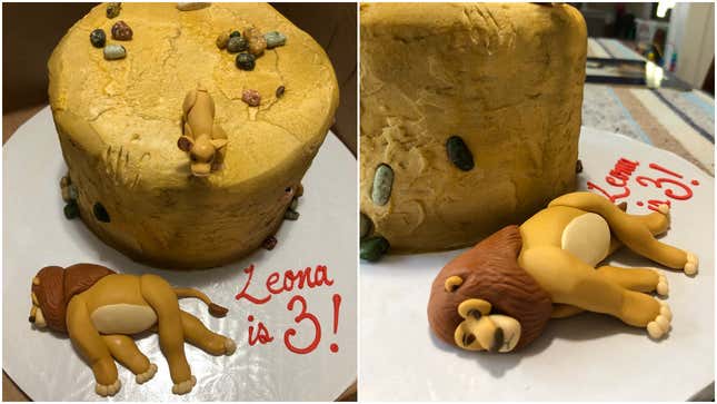 The Lion King Cake 6