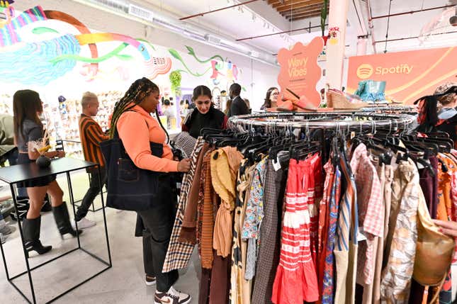 The secondhand clothing market is exploding
