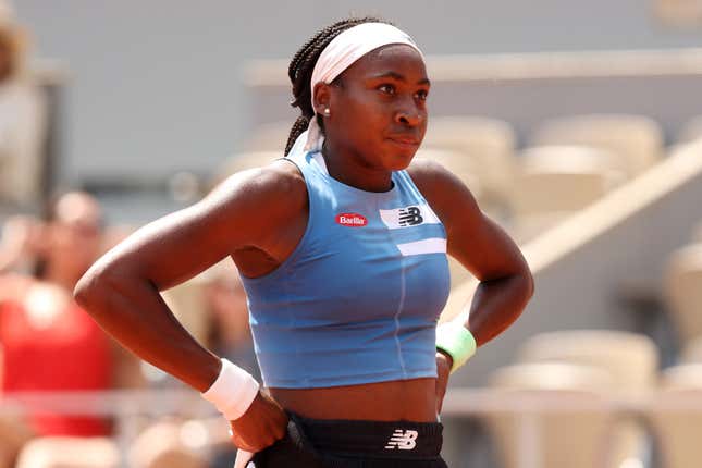 Image for article titled Coco Gauff’s 2023 French Open Singles Run Comes to an End