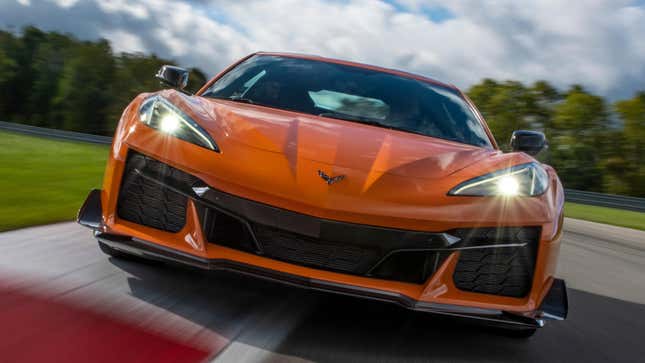 Orange 2023 Chevrolet Corvette Z06