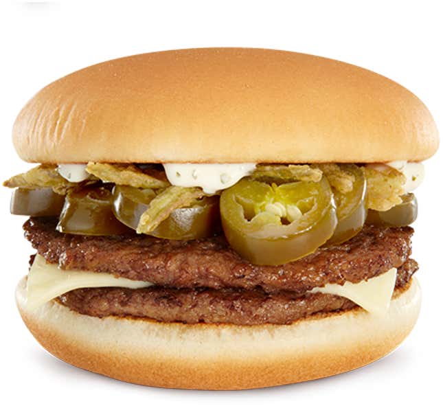 Image for article titled Smackdown: Burger King's Extra Long BBQ Vs. McDonald's Jalapeño Double