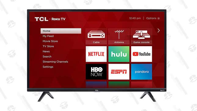 TCL 43-inch 4-Series 4K Smart Roku TV | $230 | Target