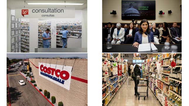 Image for article titled The FTC&#39;s big win, Kroger and Albertsons big beef, and Costco&#39;s membership fee hikes: Retail news roundup