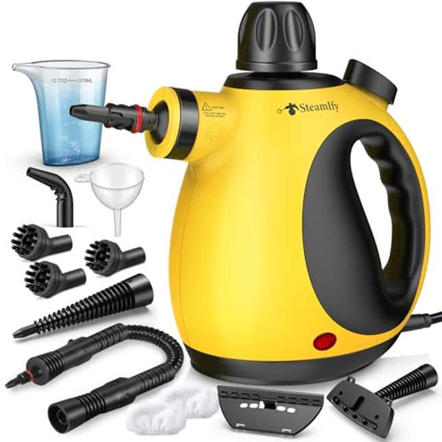 Image for article titled STEAMIFY Pressurized Handheld Steam Cleaner for Home, Now 44% Off