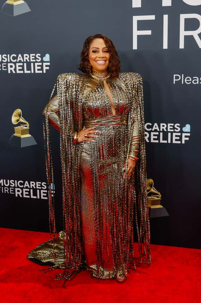 Lalah Hathaway at the 67th Grammys Awards held at the Crypto.com Arena in Los Angeles, CA Sunday, Feb. 2, 2025.