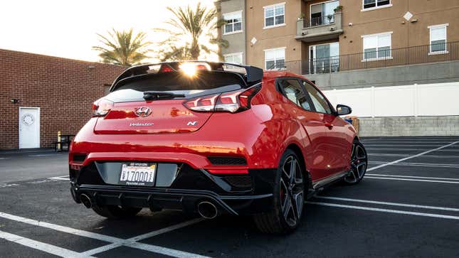 Image for article titled Why Pick A 2019 Hyundai Veloster N Over A Civic Type R, GTI or Mini Cooper S?