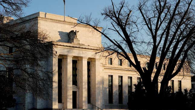 US Federal Reserve in Washington, DC.