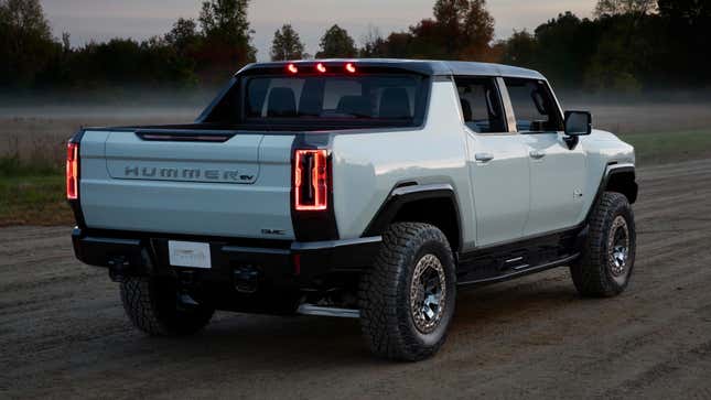 Image for article titled GMC Doesn&#39;t Want To Tell You Anything About Its Second Electric Pickup Truck Other Than That It Is Happening