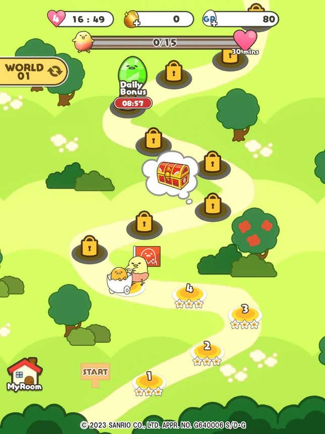 Gudetama Tap! Puzzle Screenshots and Videos - Kotaku