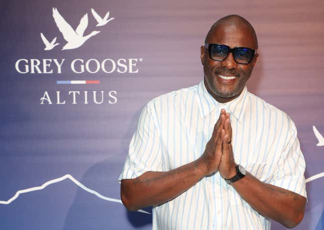 Idris Elba attends the star-studded GREY GOOSE Altius launch party on May 25, 2024 in Ibiza, Spain.