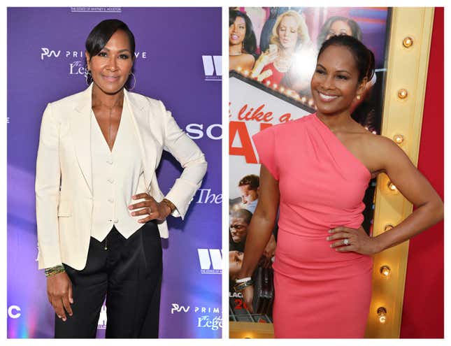 Terri J. Vaughn (L), Robinne Lee (R)