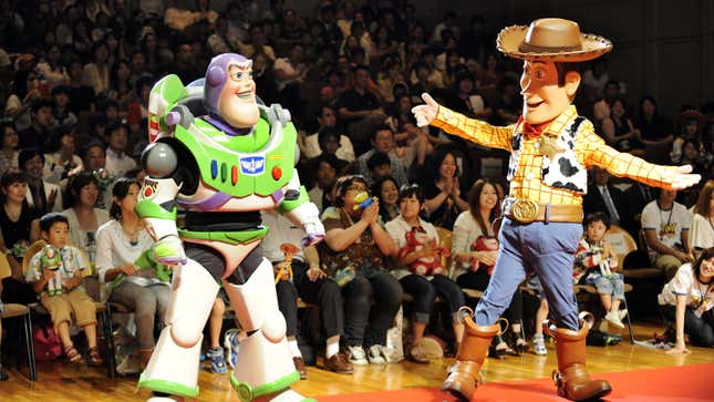 Image for article titled Would U: Buzz Lightyear or Sheriff Woody Pride?