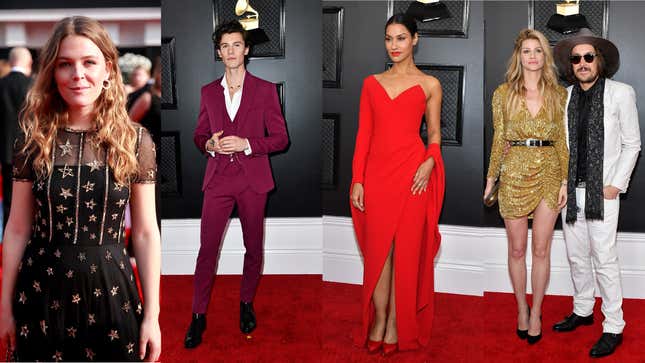 Image for article titled Drowning in Ruffles and Sequins On the 62nd Grammys Red Carpet