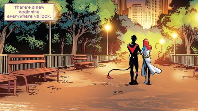 Image for article titled Marvel Just Made Nightcrawler Part of a Big, Queer Family