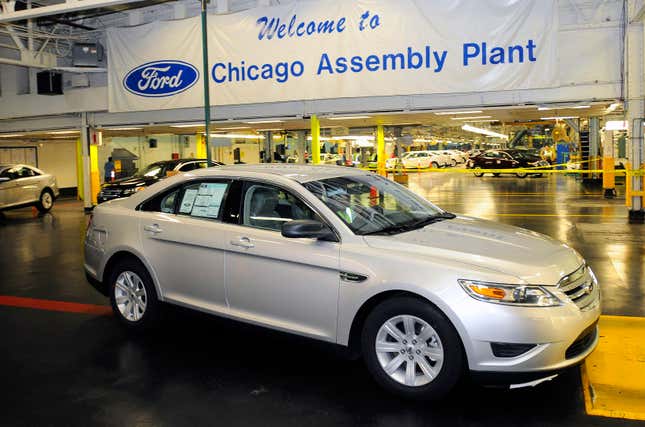 Image for article titled Ford&#39;s Chicago Assembly just turned 100. Here are the models it made