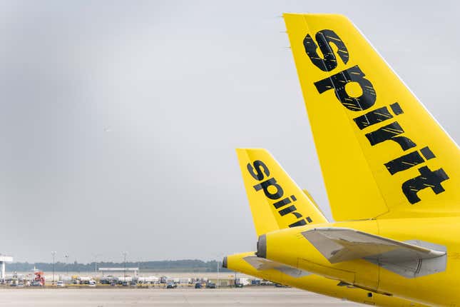 Imagen para el artículo titulado Spirit Airlines finalmente se declaró en quiebra y sus acciones se hundieron